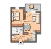 Erstbezug moderne 2-Zimmer Wohnung 1. Obergeschoss - Neumarkt in der Oberpfalz Altenhof