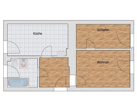 Foto - Etagenwohnung in Bitterfeld-Wolfen