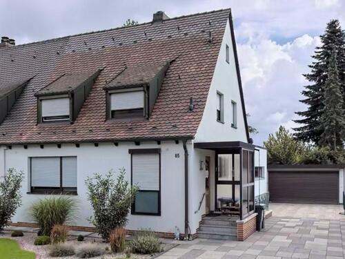 Foto - Moderne DoppelhaushälfteHaus mit Traumgarten in N-Falkenheim