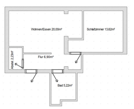 Foto - Etagenwohnung zur Miete in Wrestedt