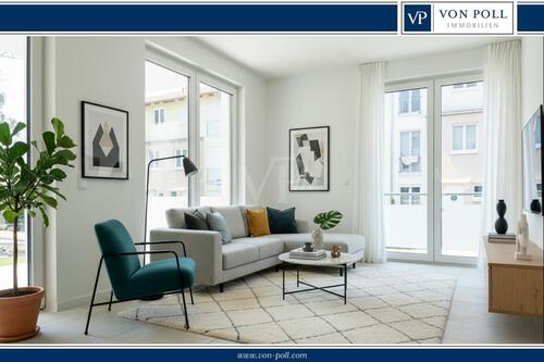 Foto - unmöblierte, barrierefreie 2-Zimmer-EG-Wohnung mit Südterrasse im beliebten und ruhigen Pankow