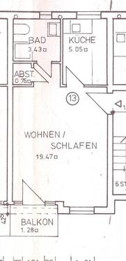 Foto - 1 Zimmer Etagenwohnung zur Miete in Lüdenscheid