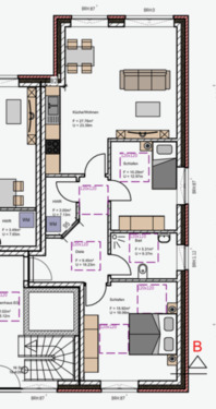 Foto - 3 Zimmer Erdgeschoßwohnung zur Miete in Papenburg