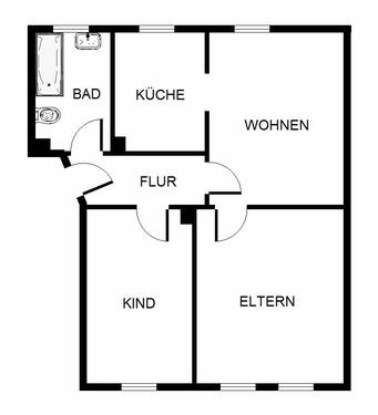Foto - 3-Zimmer-Wohnung in Gelsenkirchen Scholven