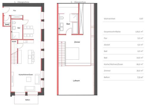 Foto - 1 Zimmer Loft - Studio - Atelier zur Miete in Steinfurt