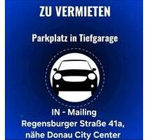 zu vermieten: Tiefgarage Stellplatz Parkplatz Regensburger Str 41 - Ingolstadt Nordost