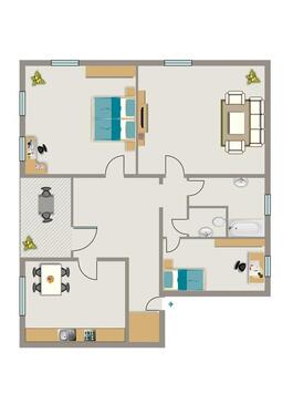 Foto - Etagenwohnung in Duisburg