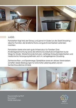 Foto - 4 Zimmer Dachgeschoßwohnung in Parkstetten