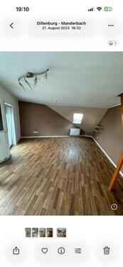 Foto - 2 Zimmer Dachgeschoßwohnung zur Miete in Herborn