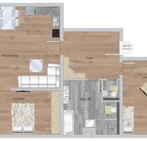 Nachmieter für großzügige 3 12 Zimmerwohnung mit Traum-Bad - Deggendorf