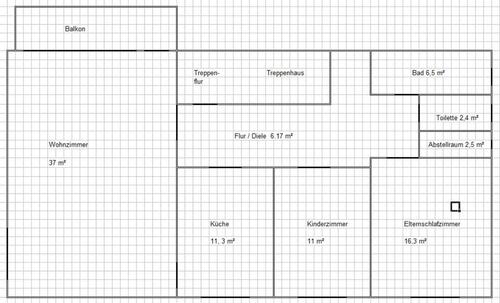 Foto - Schöne, große und helle 3-Zi.Whg. mit Balkon