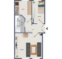 praktische Zweiraumwohnung, zentrale Lage - Jena Burgau