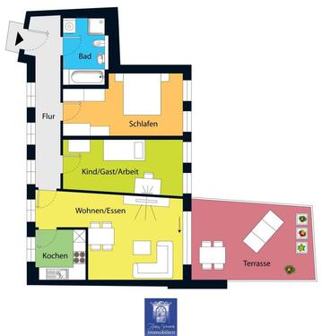 Foto - Etagenwohnung zur Miete in Dresden
