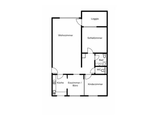 Foto - 3.5 Zimmer Hochparterre zur Miete in Bremen