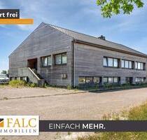 Gewerbeflächen von 59 qm bis 210 qm mit Lagerflächen und Betriebswohnung in Wiefelstede!