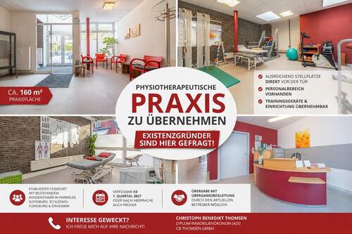 Foto - Etablierte Physiopraxis in Harrislee inkl. Einrichtung