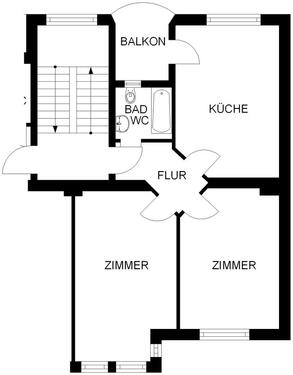 Foto - 2 Zimmer Etagenwohnung zur Miete in Hagen