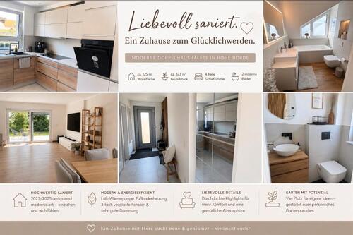 Foto - Modern sanierte Doppelhaushälfte Hohe Börde OT Wellen