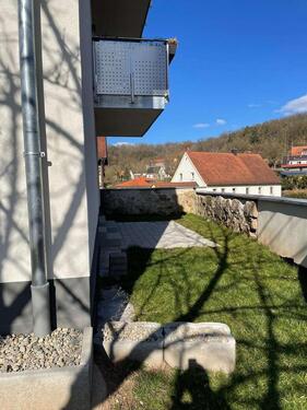 Foto - Helle 4-Zimmer-Erdgeschosswohnung mit Grünfläche in Weihenzell zu vermieten..