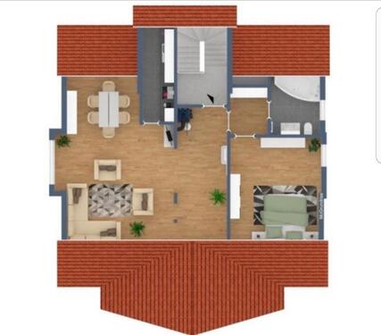 Foto - 2.5 Zimmer Dachgeschoßwohnung zur Miete in Weilbach