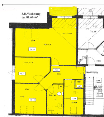 Foto - 3 Zimmer Dachgeschoßwohnung zum Kaufen in Burgstädt