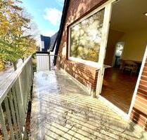 Helle möblierte 1-Zimmer-Wohnung mit Balkon in Bramfeld - Hamburg Wandsbek