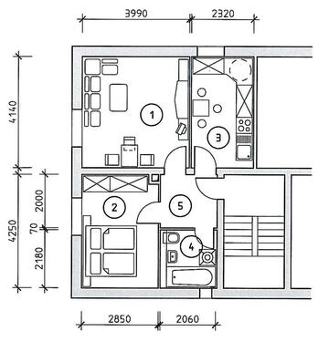 Foto - gemütliche 2-Raumwohnung in Gröditz