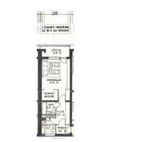 1-Zimmer Appartement in Bremen Gröpelingen mit Loggia