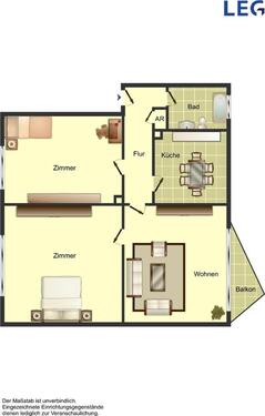 Foto - 3.5 Zimmer Etagenwohnung zur Miete in Ahlen