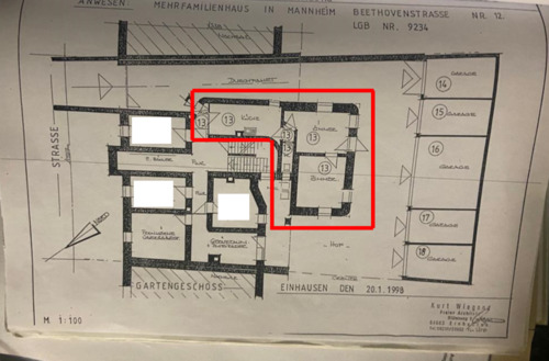 Foto - Etagenwohnung in Mannheim