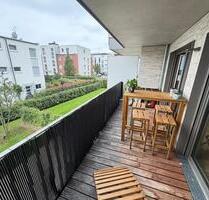 Großer Balkon: Moderne 1-Zimmer-Wohnung mit Einbauküche 1-room-a - Wiesbaden Klarenthal