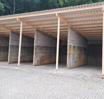Stellplatz Wohnmobil großes Carport LKW Boot - Mayen