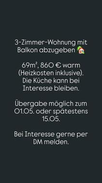 Foto - Mietwohnung - 860,00&nbsp;EUR Kaltmiete, ca.&nbsp; 69,00&nbsp;m&sup2;