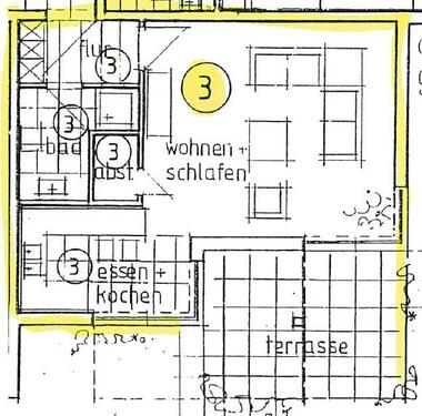Foto - 1 Zimmer Terrassenwohnung zur Miete in Ilmenau