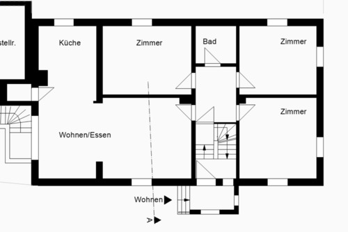 Foto - Erdgeschosswohnung - 1.000,00&nbsp;EUR Kaltmiete, ca.&nbsp; 115,00&nbsp;m&sup2;