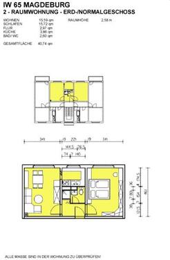 Foto - 2 Zimmer Etagenwohnung zur Miete in Dresden