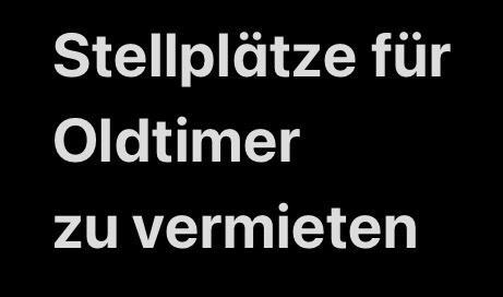 Foto - Stellplätze für Oldtimer in Stuttgart City