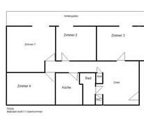 Wohnung, Mietwohnung im MFH - 780,00&nbsp;EUR Kaltmiete, ca.&nbsp; 115,00&nbsp;m&sup2; in Feldatal (PLZ: 36325)