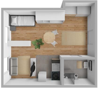 Foto - 1 Zimmer Etagenwohnung in Frankenthal (Pfalz)