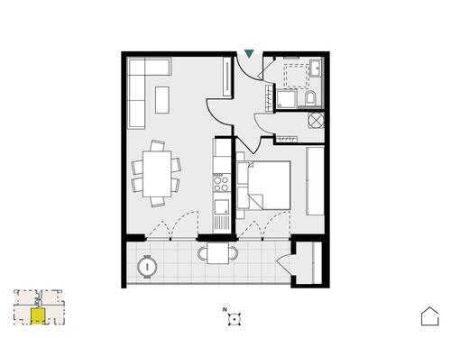 Foto - Etagenwohnung in Igersheim zur Miete