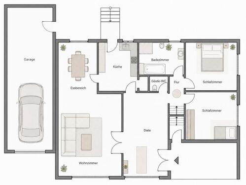 Foto - 3 Zimmer Einfamilienhaus in Dülmen