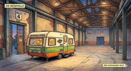 Foto - Stellplatz Garage für Wohnwagen, Camper oder ähnliches