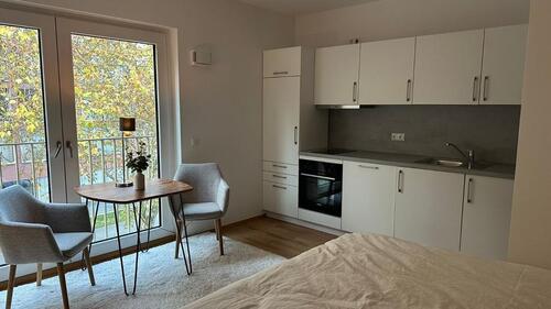 Foto - 1-Zi. Luxus-Apt. FFM, Erstbezug, 6 Monate, Vollmöbliert, All-In