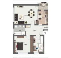 Gepflegte 3 Zimmer Wohnung nähe Stadtpark - Gütersloh Kattenstroth