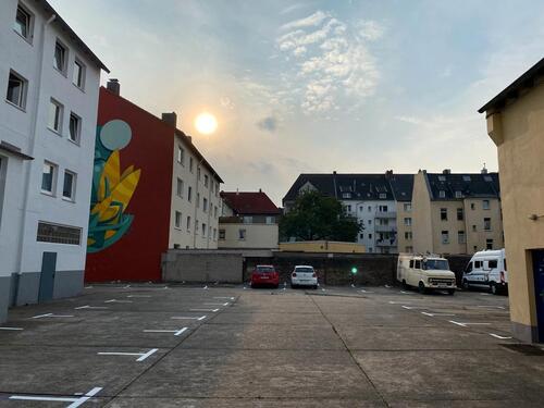Foto - Außenstellplatz im Hof – Hafenviertel Dortmund 