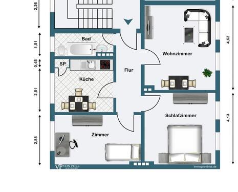 Foto - Etagenwohnung in Wilhelmshaven