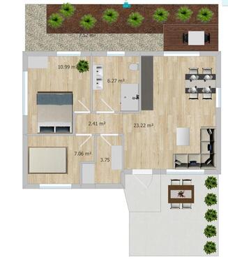 Foto - Ferienhaus Firmenunterkunft Monteure – Langzeitmiete