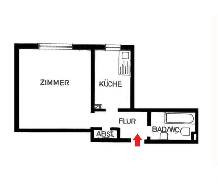 Foto - 1 Zimmer Etagenwohnung zum Kaufen in Viernheim