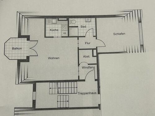 Foto - 2 Zimmer Etagenwohnung zum Kaufen in Dietzenbach