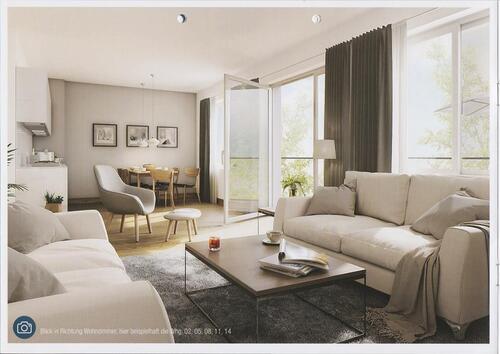 Foto - Ihr urbanes Zuhause über den Dächern Frankfurts–Stilvolles 2-Zimm